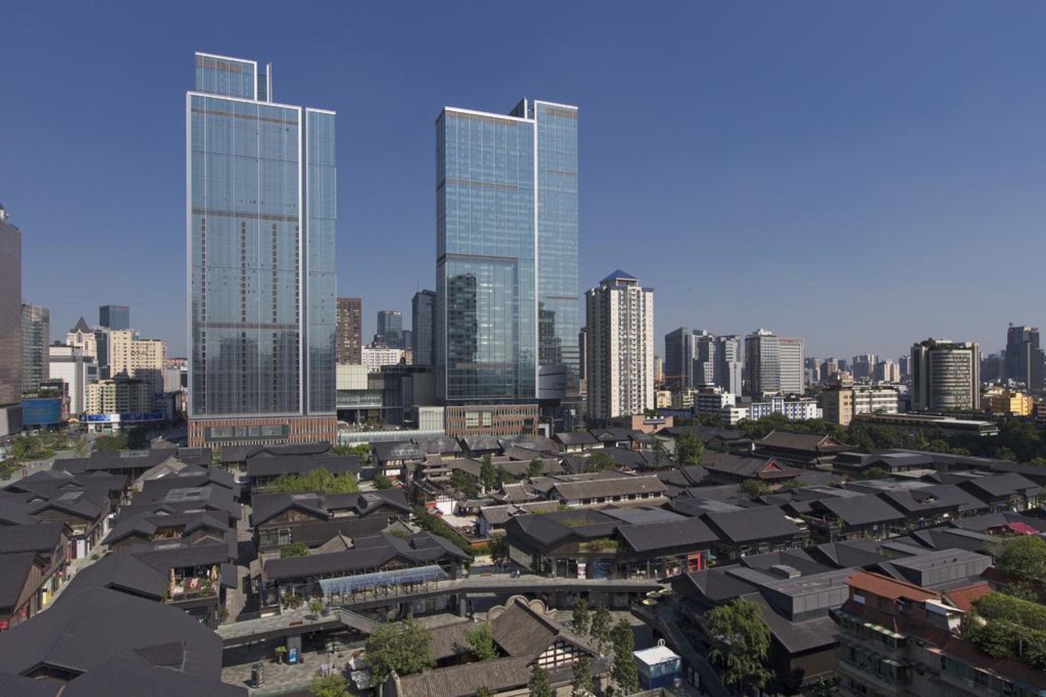 Niccolo Chengdu Hotell Exteriör bild
